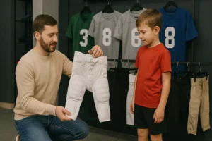 youth football pants with pads
